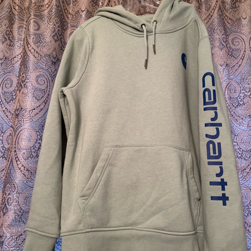 Carhartt Men's Green Hoodie